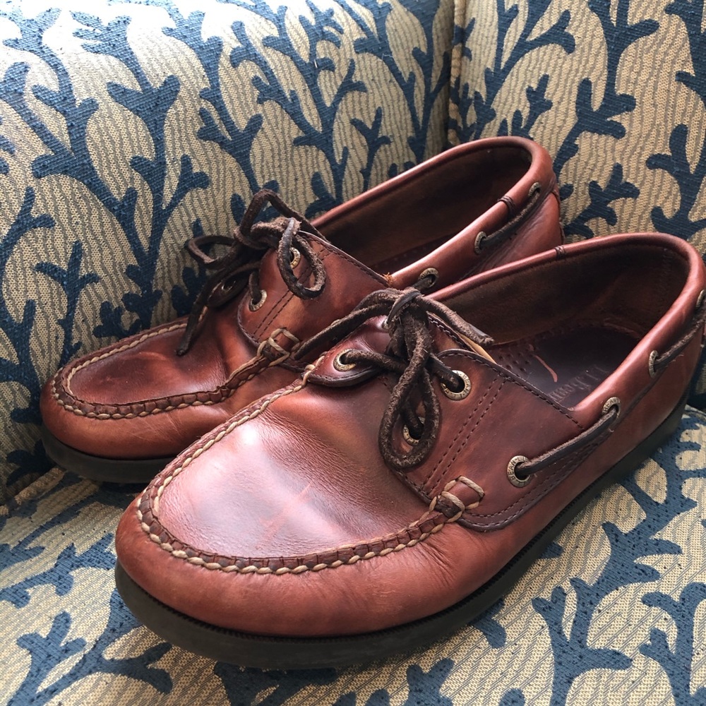 BOGO Men’s Leather L.L. Bean Boat Shoes